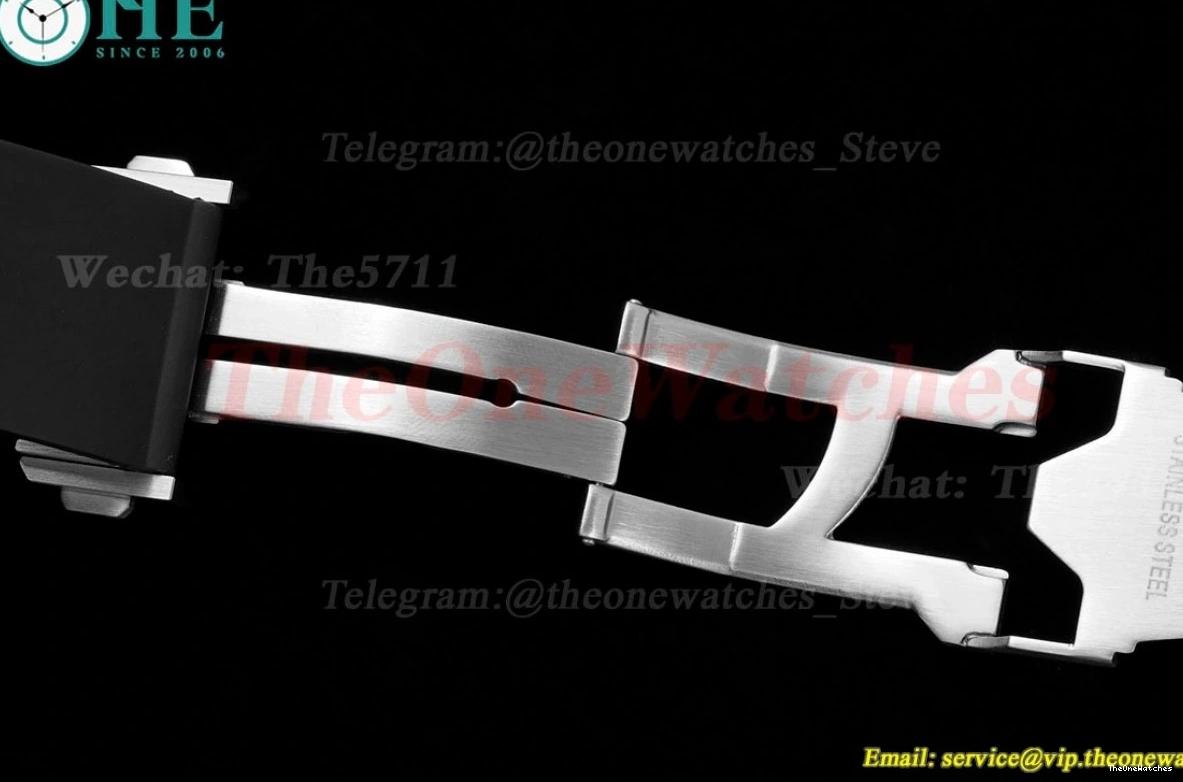 Diams Titanium Big Bang 44mm SS Diams Bezel BBF A1280 Rubber Unico 0421